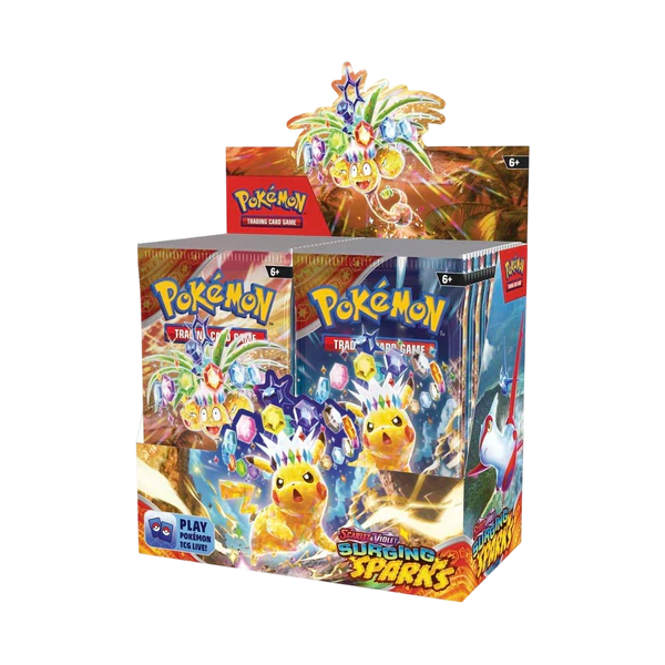 Scarlet & Violet Surging Sparks Pokemon Booster Box (36 Packs) Scarlet & Violet Surging Sparks Pokemon Booster Box (36 Packs)