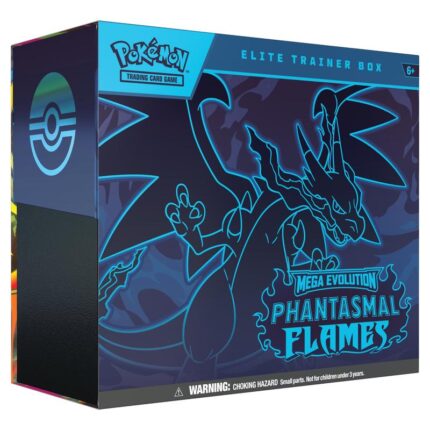 pokemon mega evolution phantasmal flames elite trainer box