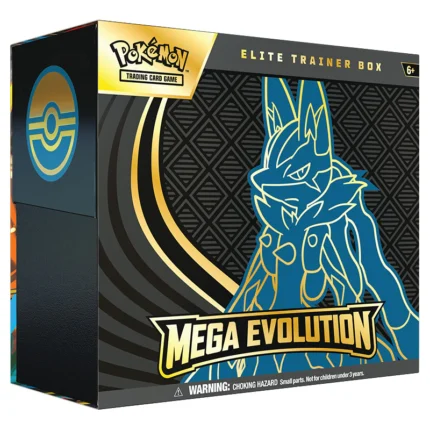 pokémon tcg: mega evolution elite trainer box - mega lucario​