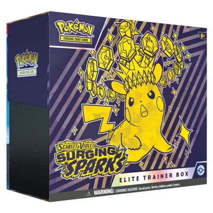 pokemon scarlet & violet surging sparks elite trainer box​
