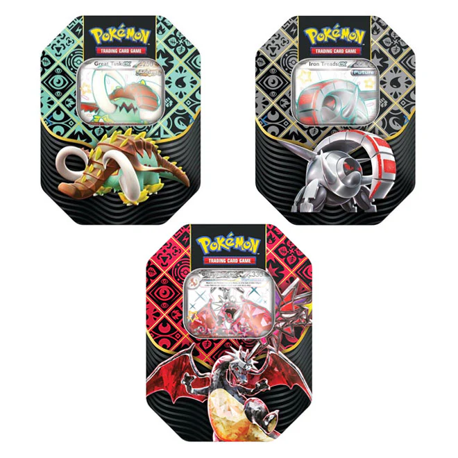 Pokémon TCG Scarlet & Violet—Paldean Fates Tin Pokémon TCG Scarlet & Violet—Paldean Fates Tin