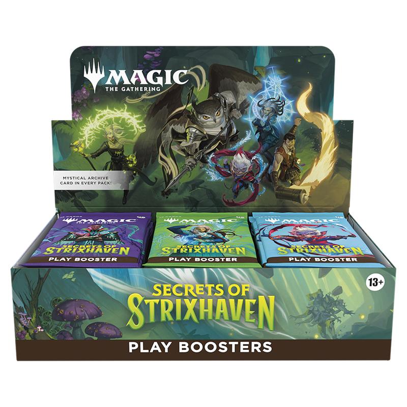 Magic The Gathering - Secrets of Strixhaven - Play Booster Box (30 Packs) Magic The Gathering - Secrets of Strixhaven - Play Booster Box (30 Packs)