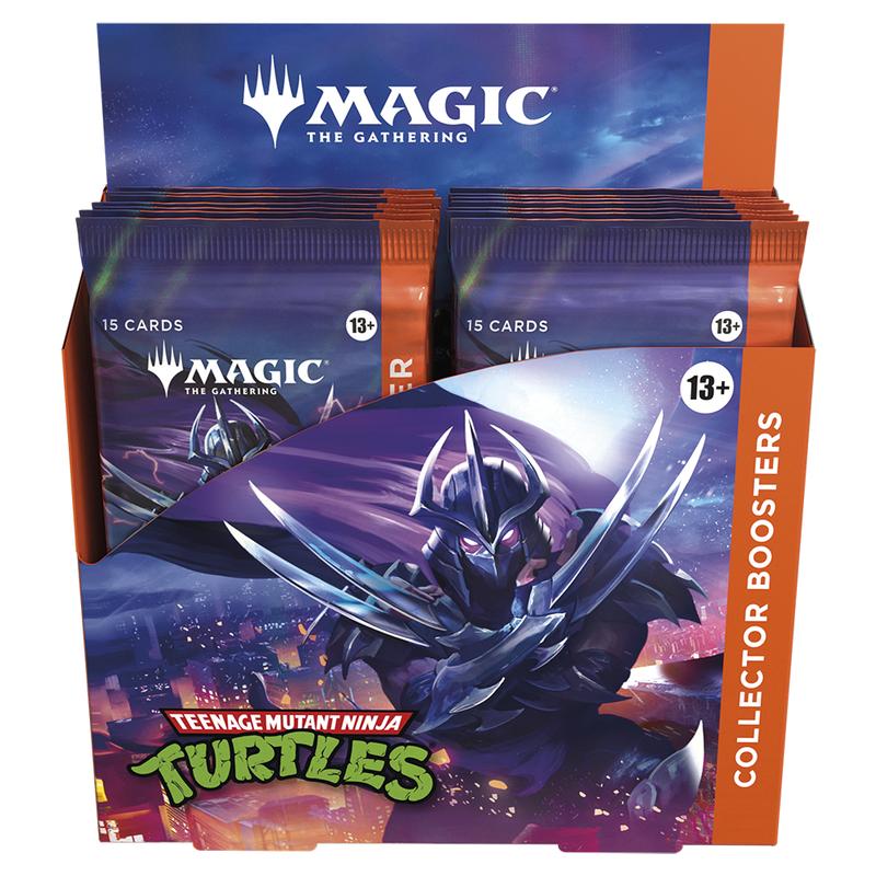 Magic The Gathering - Universes Beyond - Teenage Mutant Ninja Turtles - Collector Booster Box (12 Packs)