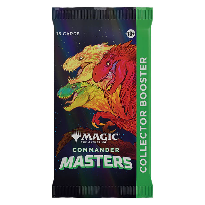 Magic the Gathering - Commander Masters - Collector Booster Pack Magic the Gathering - Commander Masters - Collector Booster Pack