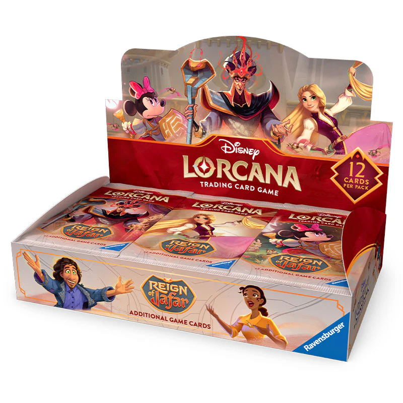 disney lorcana reign of jafar booster box disney lorcana reign of jafar booster box
