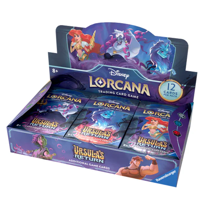 disney lorcana ursula’s return booster box disney lorcana ursula’s return booster box