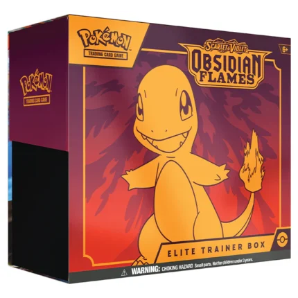 Pokemon Scarlet & Violet Obsidian Flames Elite Trainer Box